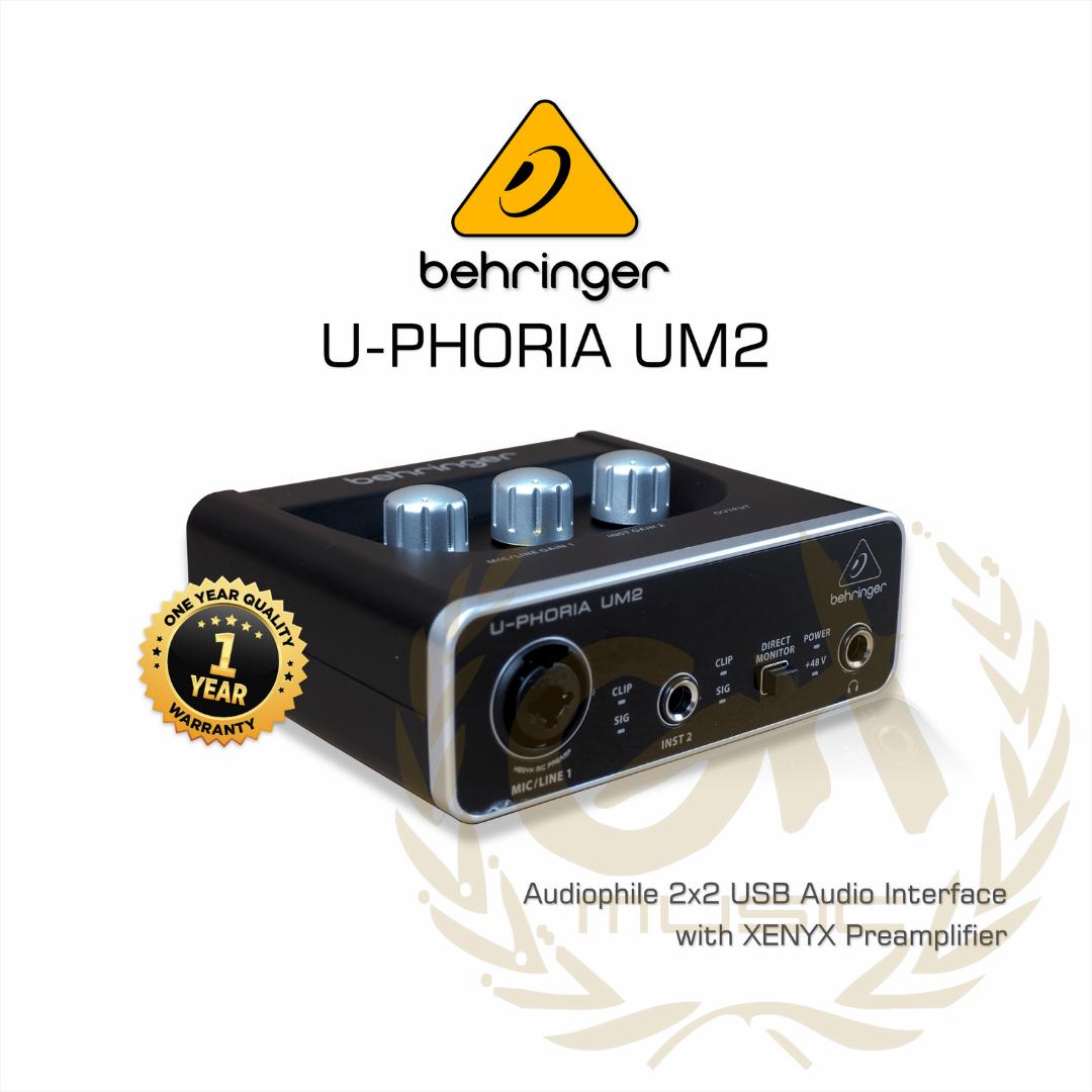 BEHRINGER U-PHORIA UM2 SOUNCARD