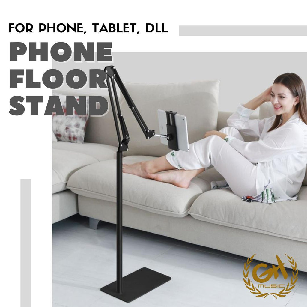 TABLET MOBILE PHONE FLOOR STAND BUAT NONTON FILM KESAYANGAN