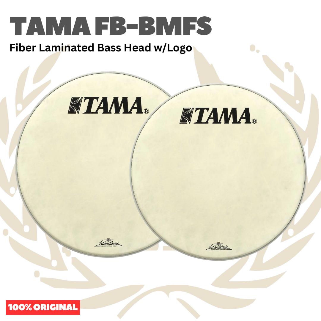 TAMA FB-BMFS Fiber Laminated Bass Head w/Logo - Membran Bass Drum
