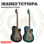 Ibanez TCY10PA Talman with Double Cutaway Body Acoustic-Electric Guitar - Gitar Akustik Elektrik