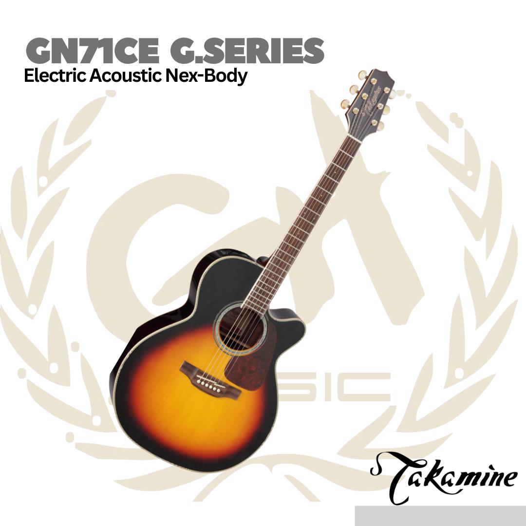 Takamine GN71CE Nex Body Acoustic Electric Guitar - Gitar Akustik