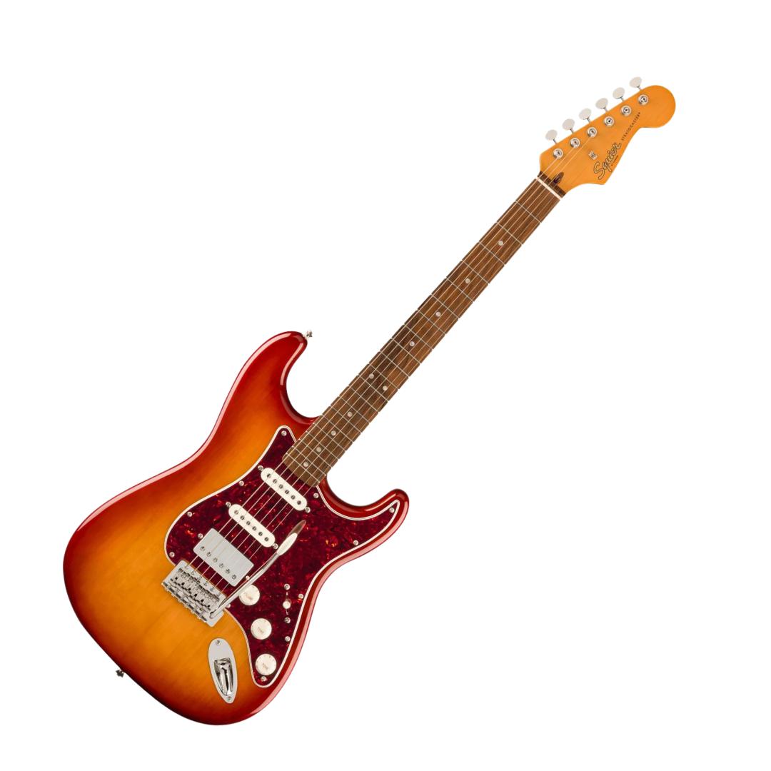 Squier Limited Edition Classic Vibe 60s Stratocaster HSS Electric Guitar, Laurel FB - Gitar Elektrik