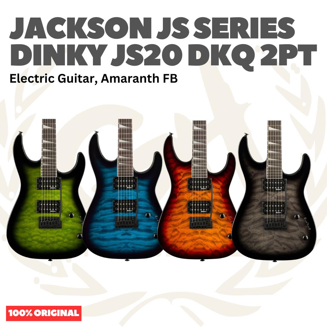 Jackson JS Series Dinky JS20 DKQ 2PT Electric Guitar - Gitar Listrik Elektrik JS-20