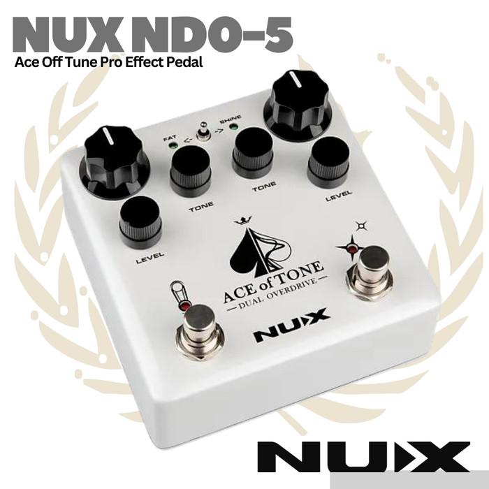 NUX Ace of Tone NDO5 Overdrive Guitar Effect Pedal - Efek Gitar NDO-5