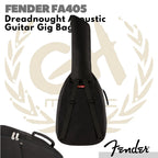 Fender FA405 Dreadnought Acoustic Guitar Gig Bag | Tas Gitar Akustik