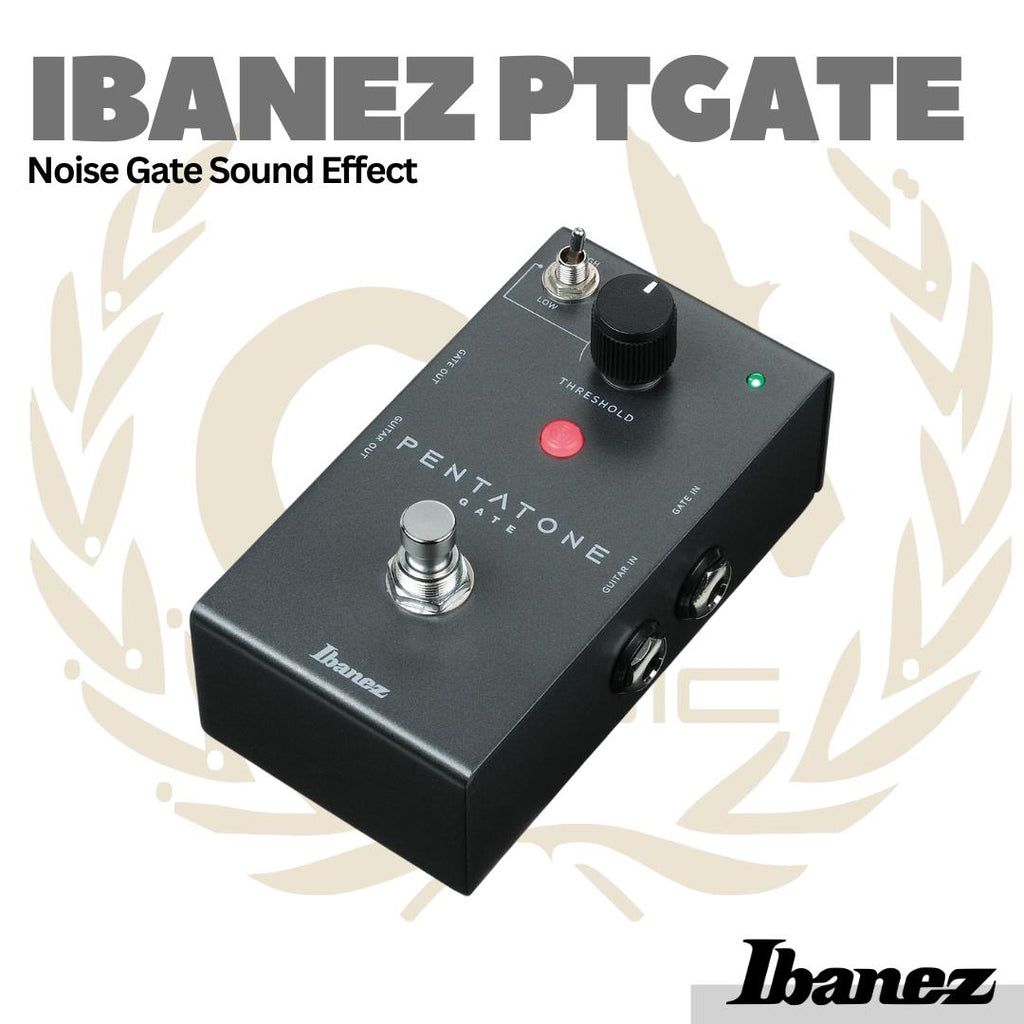 Ibanez PTGATE Noise Gate Sound Effect For Electric Guitar - Efek Gitar