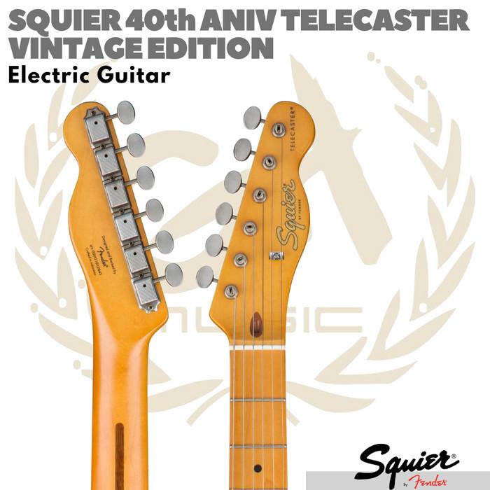 SQUIER TELECASTER Vintage Edition 40th Anniversary - Gitar Elektrik