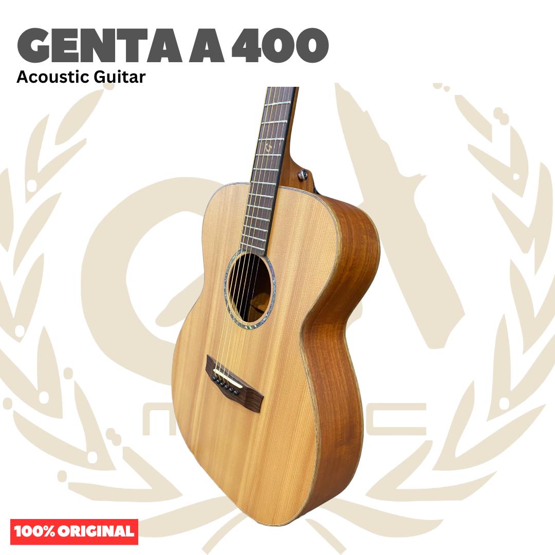 Genta A 400 Acoustic Guitar - Gitar Akustik Genta A400 Original Asli