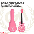 ENYA NOVA U-JAY Concert Ukulele Carbon Fiber, Signature Jay Chou Limited Edition