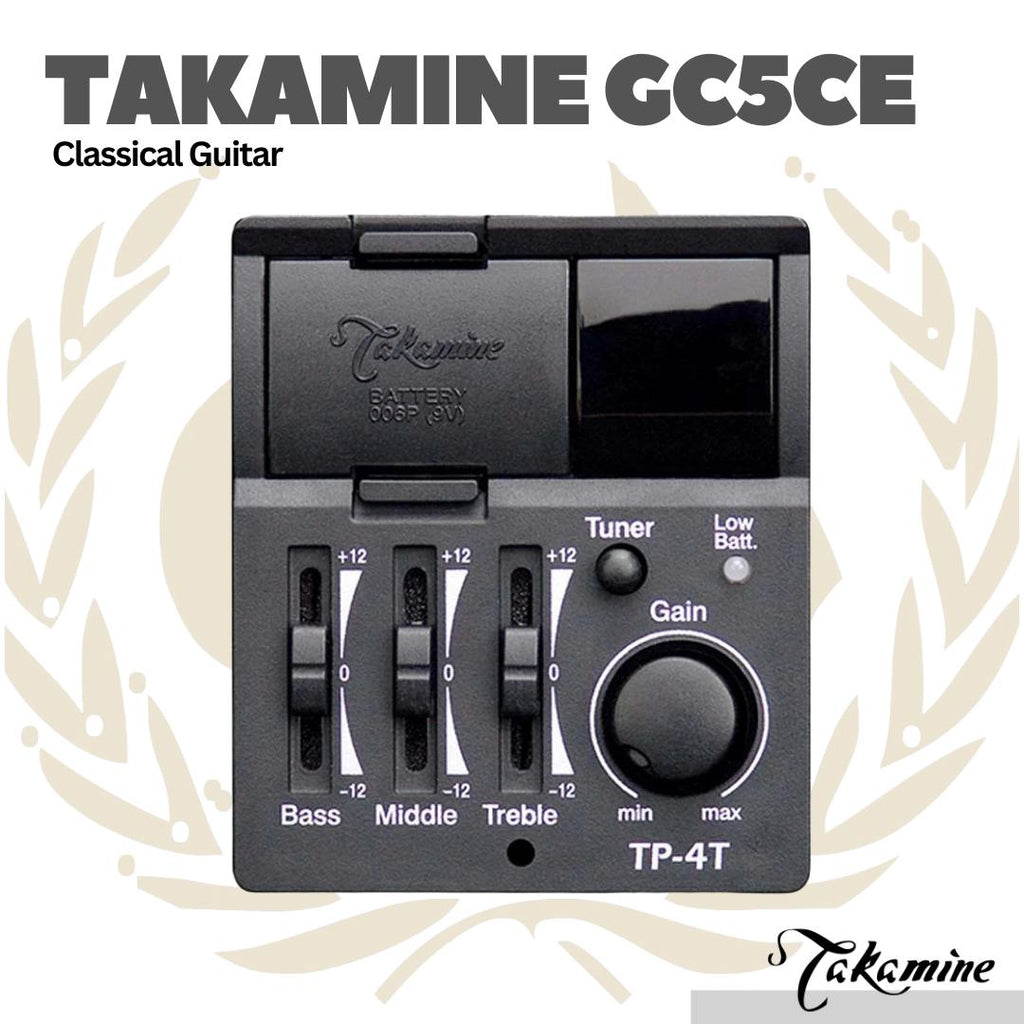 Takamine GC5CE Classical Guitar - Gitar Klasik