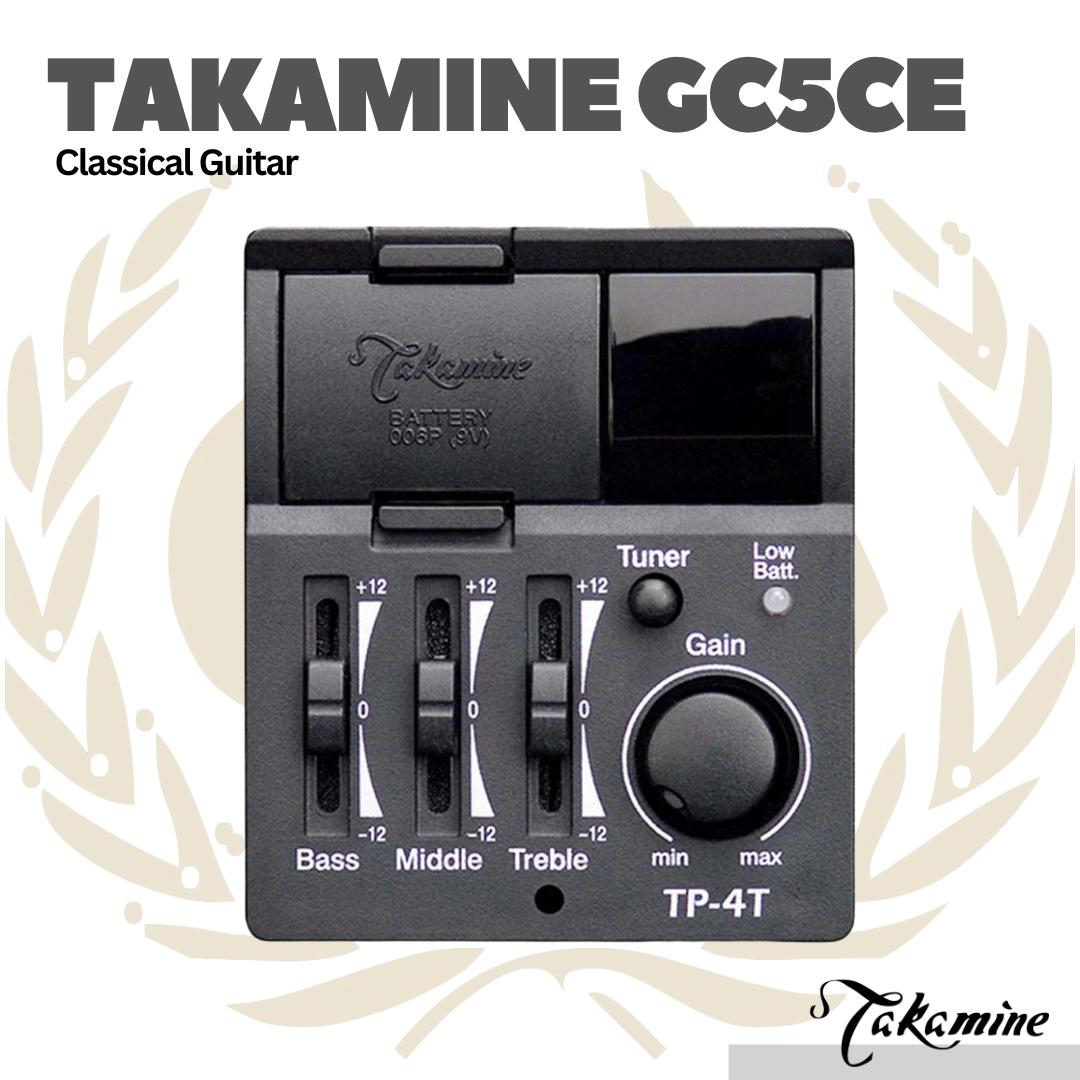 Takamine GC5CE Classical Guitar - Gitar Klasik