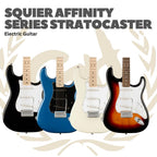 SQUIER AFFINITY SERIES STRATOCASTER ELECTRIC GUITAR - GITAR LISTRIK ELEKTRIK ORIGINAL