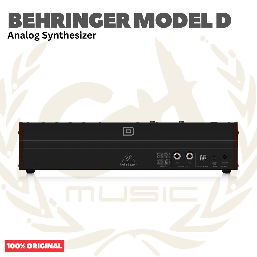 Behringer MODEL D Authentic Analog Synthesizer with 3 VCOs, Ladder Filter, LFO and Eurorack Format
