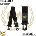 Ernie Ball Polylock Guitar Strap - Strap Gitar Poly Lock