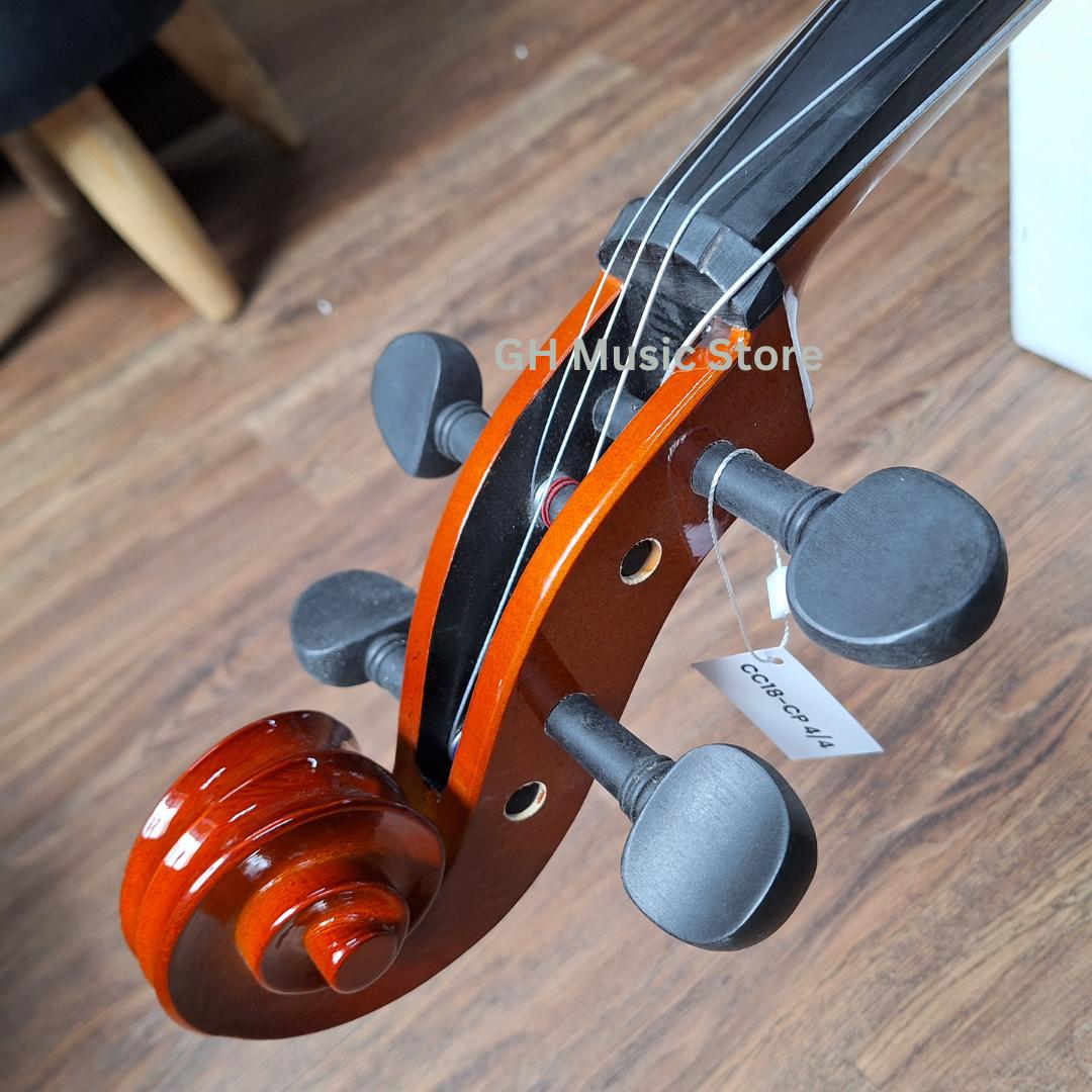 Cavaliers CC18-CP Cello Outfit | 4/4 3/4 1/2 Size
