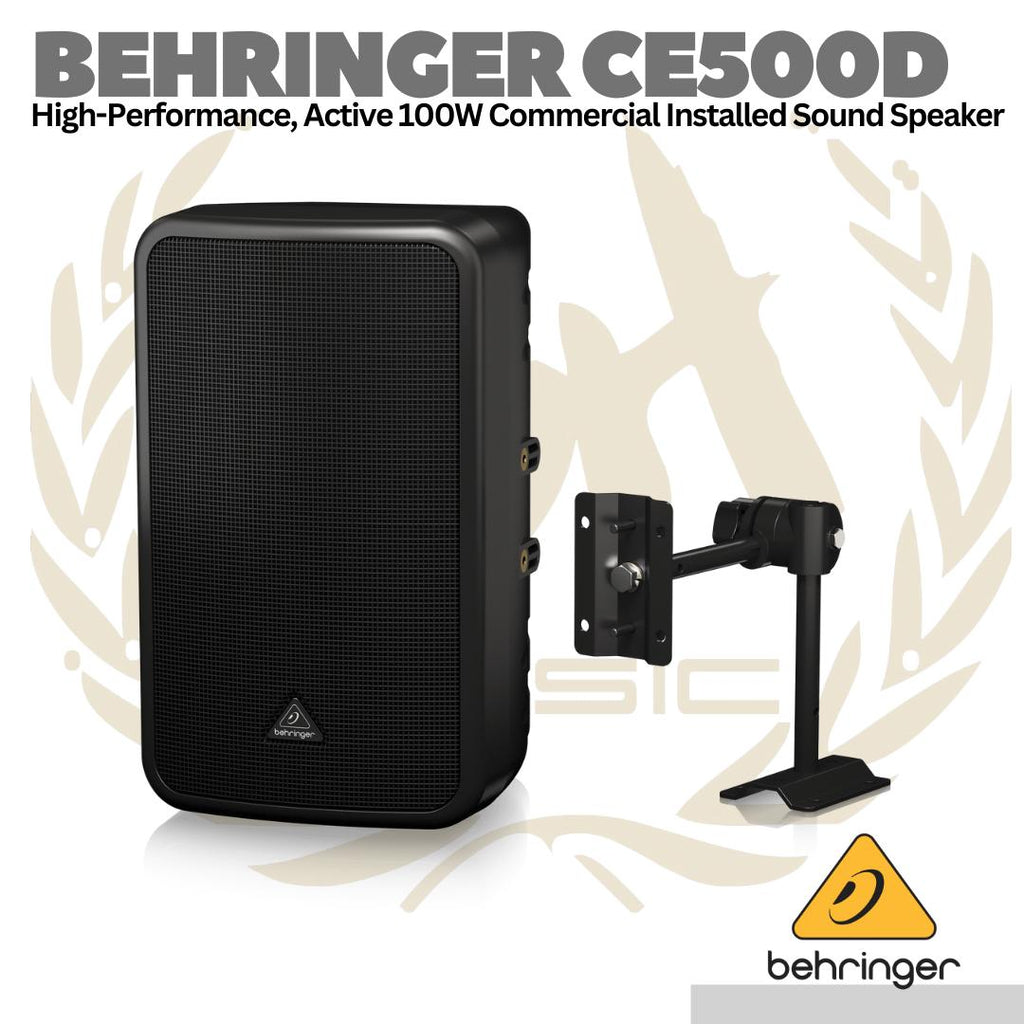 Behringer CE500D Active Wall Speaker - Tembok Gantung  Dinding Spiker Aktif