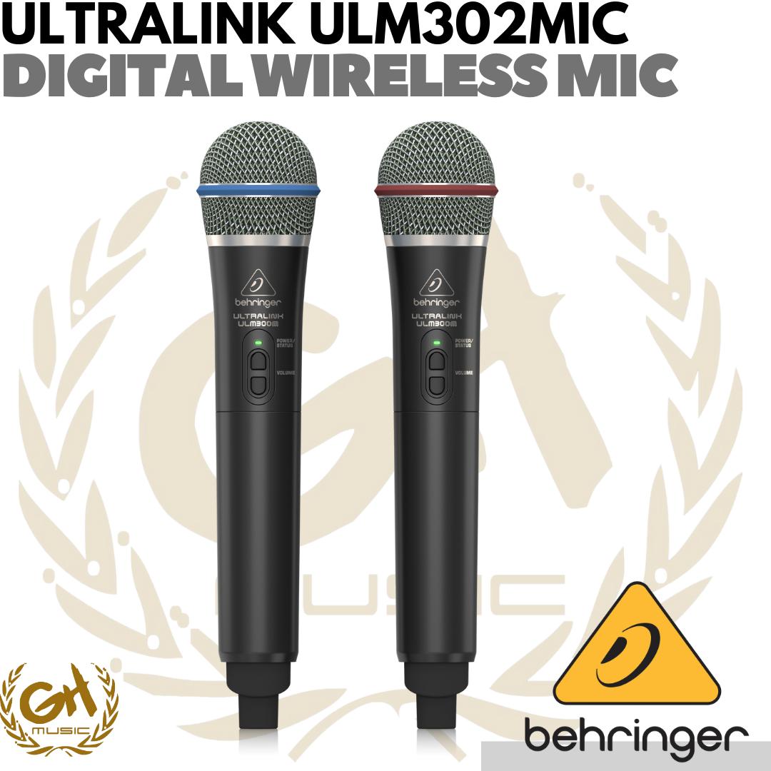 BEHRINGER ULTRALINK ULM302MIC DIGITAL WIRELESS MICROPHONE