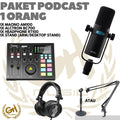 PAKET PODCAST 1 ORANG ALCTRON BC700 + MAONO AM100 + HEADPHONE