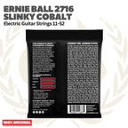 Ernie Ball 2716 11-52 Burly Slinky Cobalt Electric Guitar Strings - Senar Gitar Listrik