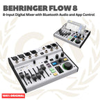 BEHRINGER FLOW 8 MULTITRACK DIGITAL MIXER & AUDIO INTERFACE/SOUNDCARD FLOW8