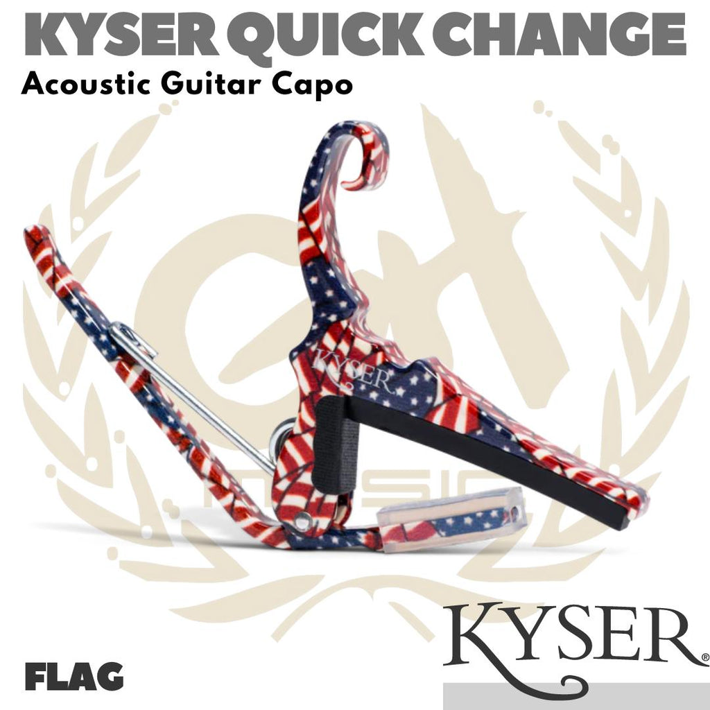 Kyser Quick Change Electric Guitar Capo - Kapo Gitar