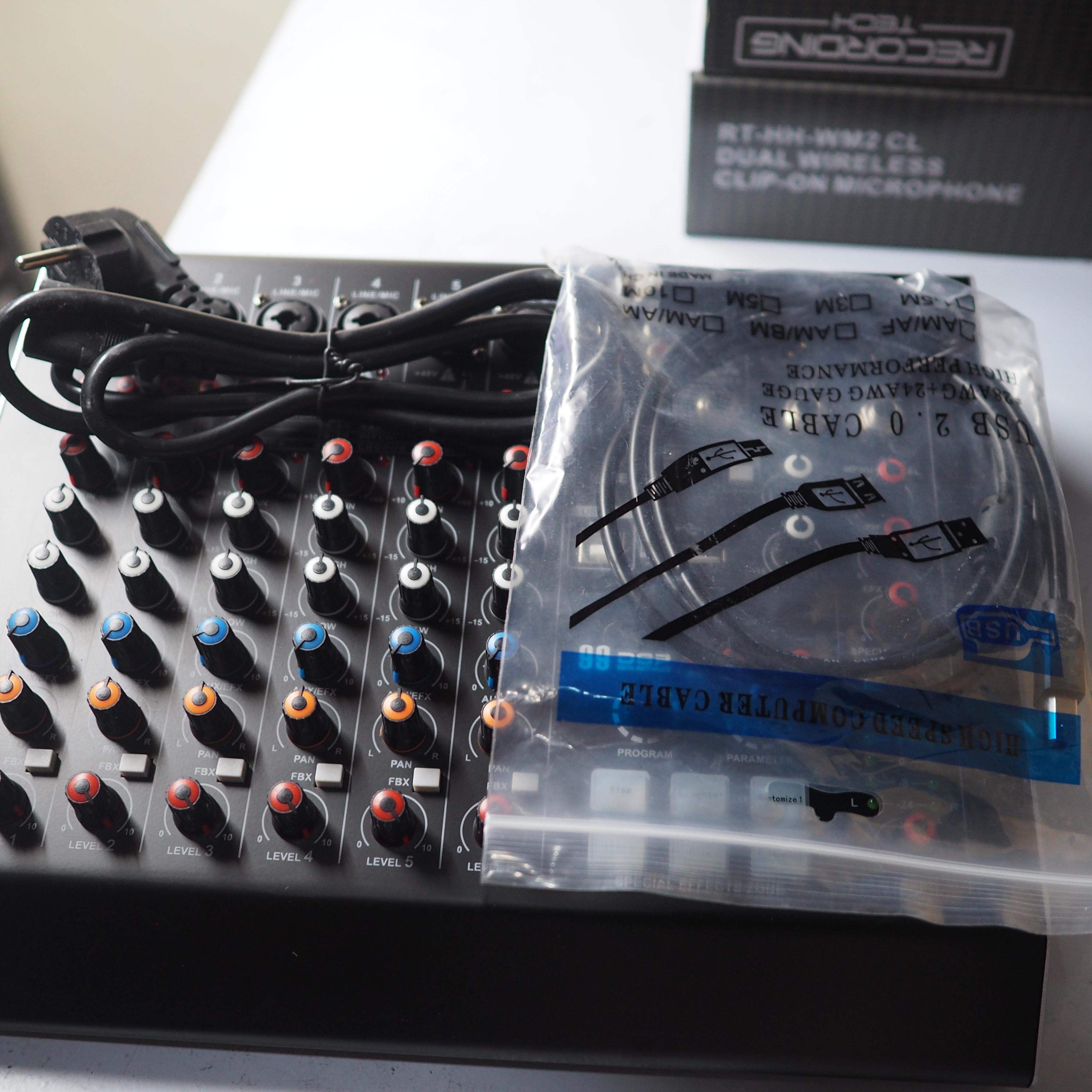 RECORDING TECH PREMIERE-6 Audio Mixer Console | Premiere 6