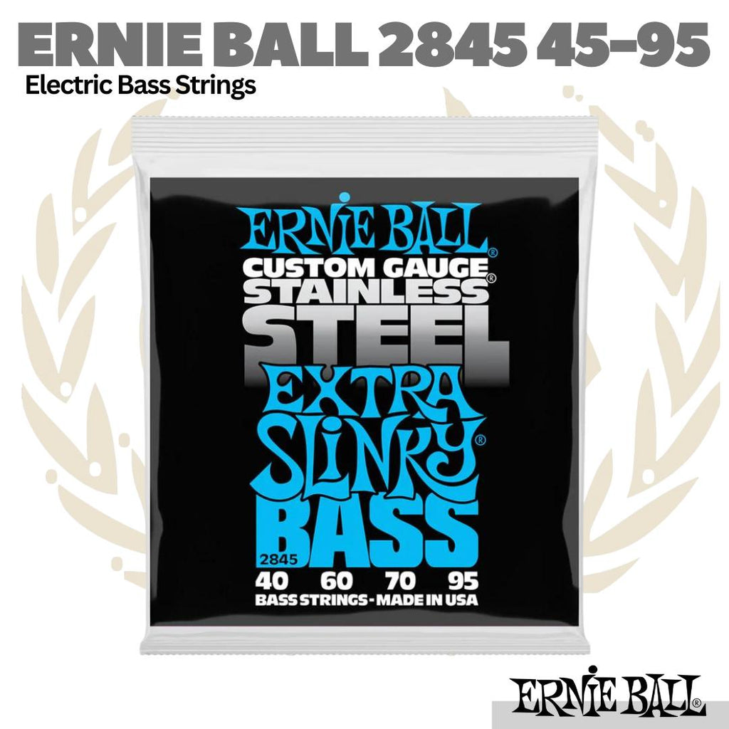 Ernie Ball 2845 Stainless Steel Electric Bass Strings 40-95