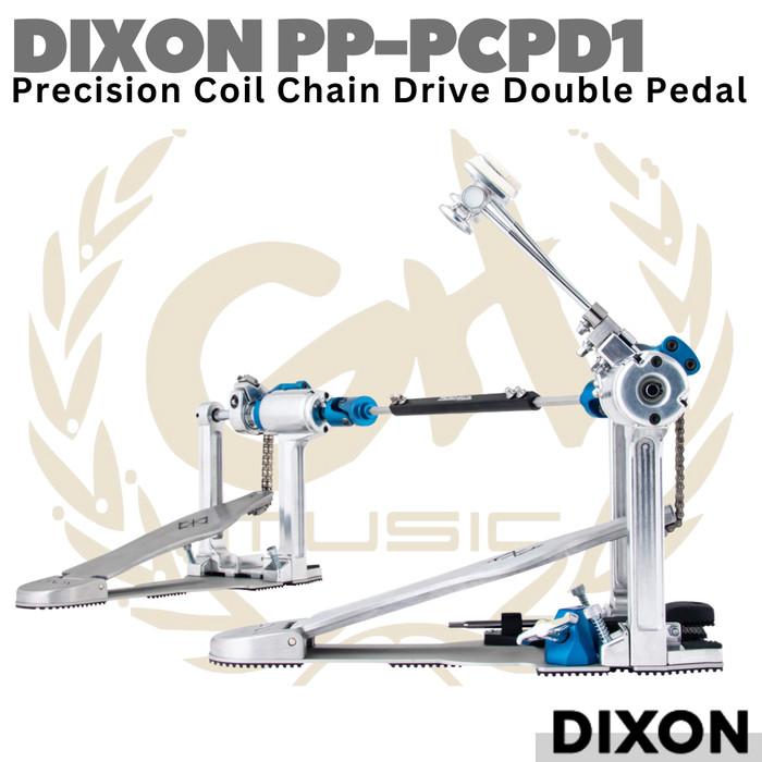 DIXON PP-PCPD1 Precision Coil Chain Drive Double Pedal Drum