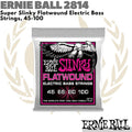 ERNIE BALL 2814 Super Slinky Flatwound | Senar Bass Elektrik, 45-100