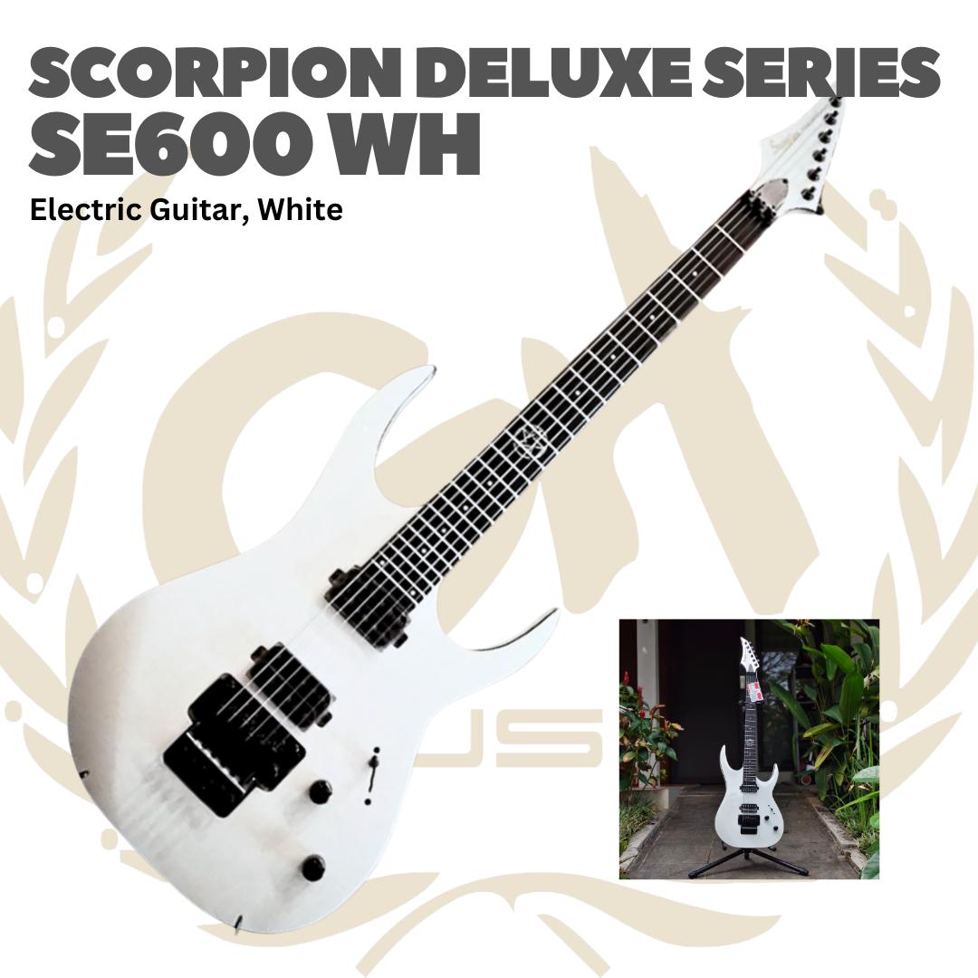 Scorpion SE600 Deluxe Series Updown Model Electric Guitar - Gitar Listrik Elektrik Up Down SE 600 Original Asli