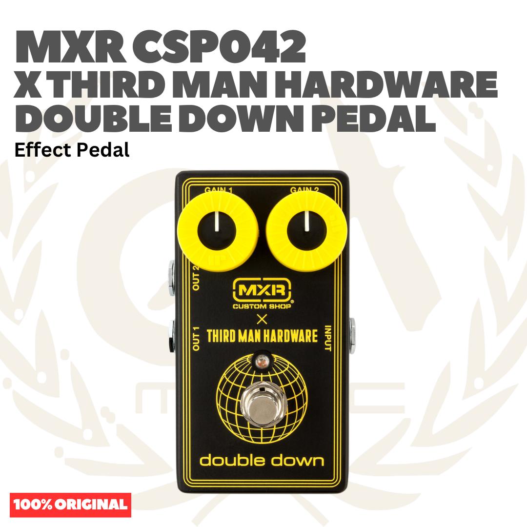 MXR CSP042 X Third Man Hardware Double Down Pedal Effect - Efek Pedal Gitar