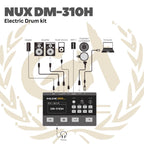 NUX DM-310H All Mesh Head Digital Drum Set - DM310H Drum Elektrik