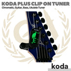koda Plus Clip On Rechargeable Tuner ONE - Tuner Jepit Gitar, Bass,