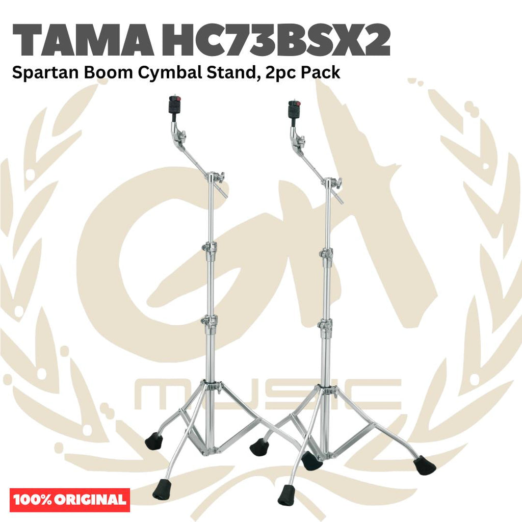 TAMA HC73BSX2 Spartan Boom Cymbal Stand 2pcs - Stand Simbal Drum 1 pasang Original Asli