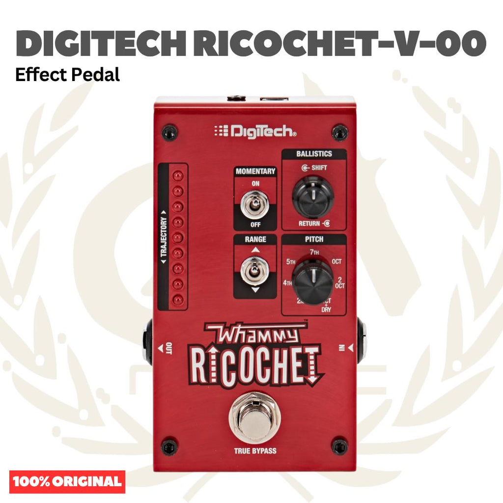 Digitech RICOCHET-V-00 Whammy Ricochet Pitch Shift Pedal Effect - Efek Pedal Gitar