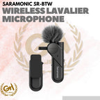 SARAMONIC SR-BTW Wireless Lavalier Microphone - Mic Clip On Bluetooth