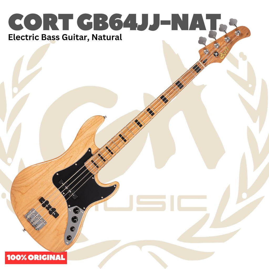 Cort GB64JJ Electric Bass Guitar - Bass Listrik Elektrik Original Asli