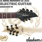 Jackson JS Series Monarkh SC JS22 Electric Guitar, Amaranth FB - Gitar Listrik