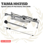 TAMA HH315D Speed Cobra Hi-Hat Stand, Velo Glide - Stand Simbal Hi-Hat Drum