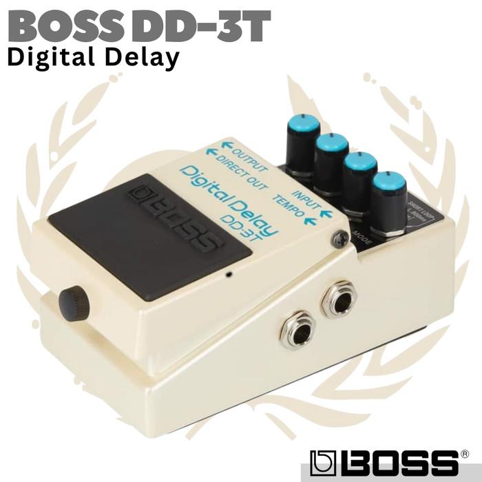 BOSS DD-3T Digital Delay Guitar Pedal | Efek Gitar Stompbox DD3T DD3