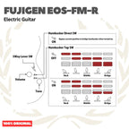 Fujigen EOS-FM-R Electric Guitar - Gitar Listrik Elektrik