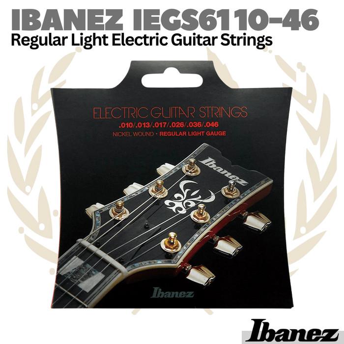 IBANEZ IEGS61 10-46 Regular Light Electric Guitar Strings | Senar