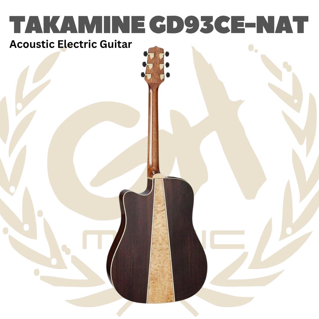 Takamine GD93CE-NAT Acoustic Electric Guitar - Gitar Akustik Elektrik GD93CE NAT