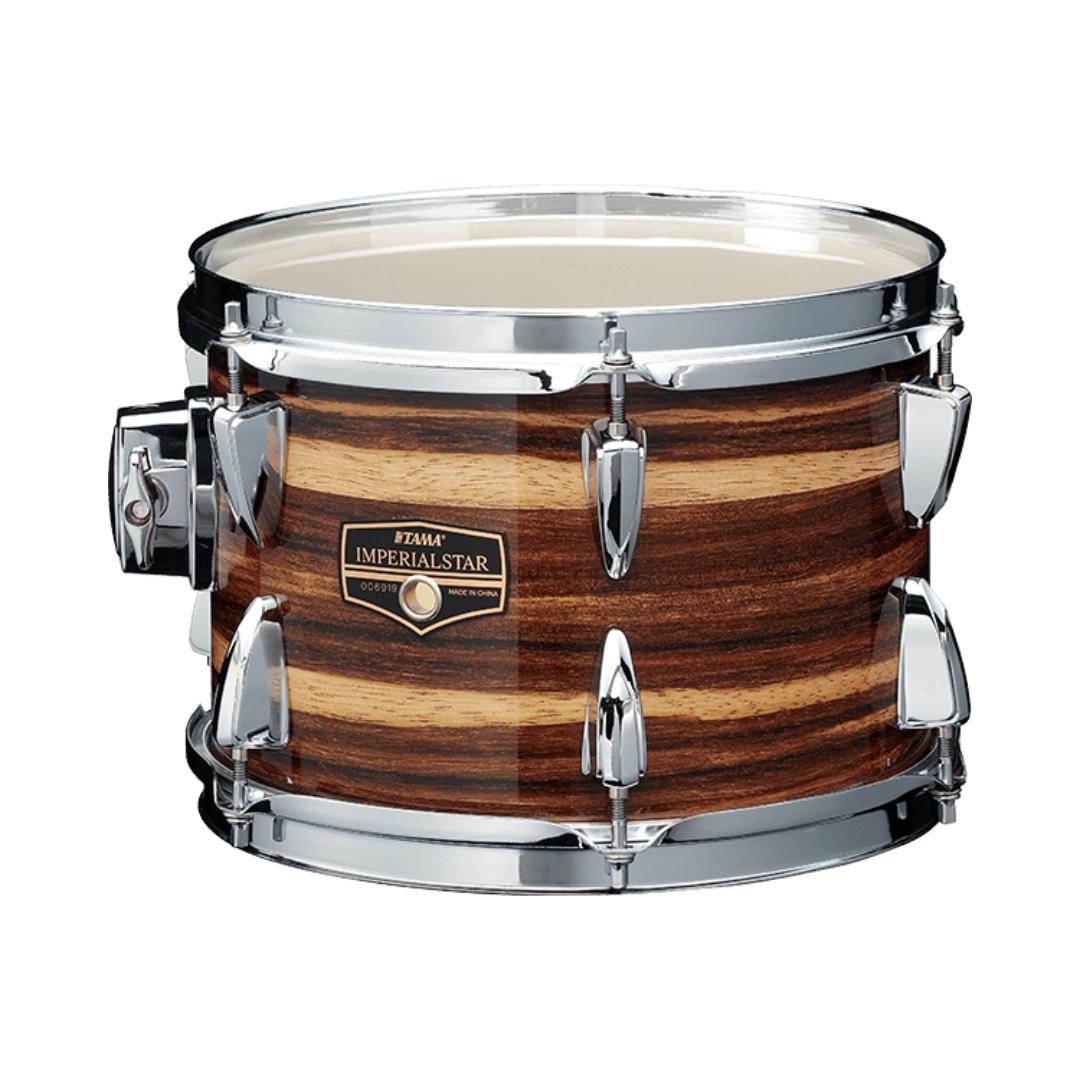 TAMA IP62H6W Imperialstar Drum 6-Piece Drum Kit w/Hardware+Throne, Burnt Red Mist - Akustik Drum Set