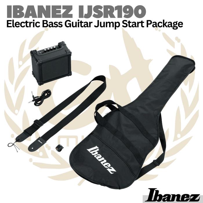 IBANEZ IJSR190 Electric Bass Guitar Jump Start Package | Gitar Pack