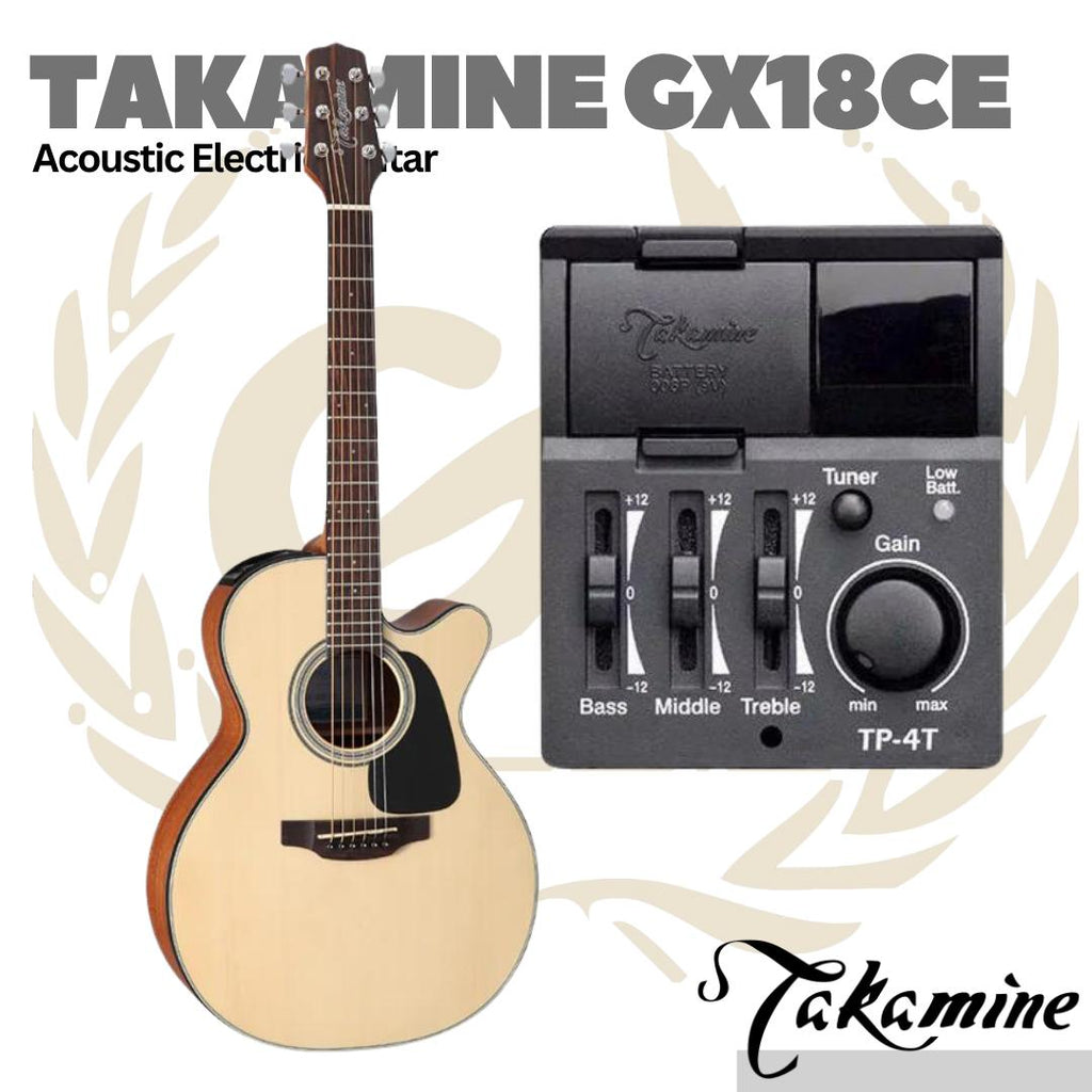 Takamine GX18CE Acoustic Electric Guitar - Gitar Akustik Elektrik