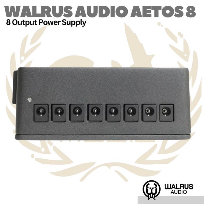 Walrus Audio Aetos 8-output Power Supply V2 - Adaptor Efek Multi