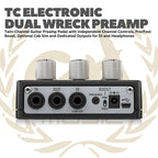 TC Electronic Dual Wreck Preamp - Efek Gitar Bass Pedal