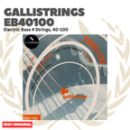 GALLISTRINGS EB40100 Electric Bass 4-Strings 40-100 - Senar Bass Listrik Elektrik Galli Strings Original Asli