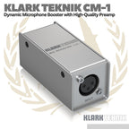 Klark Teknik MIC BOOSTER CM-1 Dynamic Microphone Booster